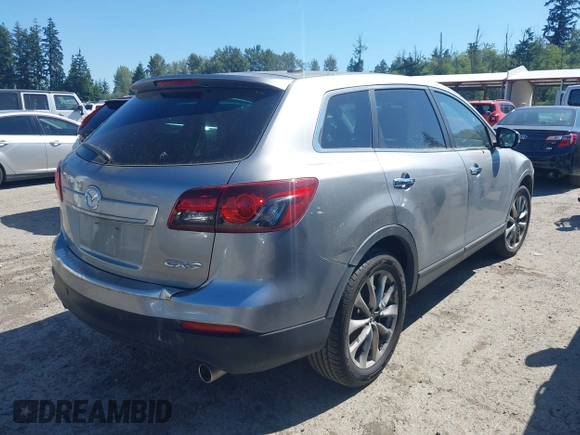 2014 Mazda CX-9 Grand Touring with VIN JM3TB2DA9E0435295, listed as a IAAI auction lot 42618683 with 177,783 mi miles and . Bid and sale history available at DreamBid. Image 4.