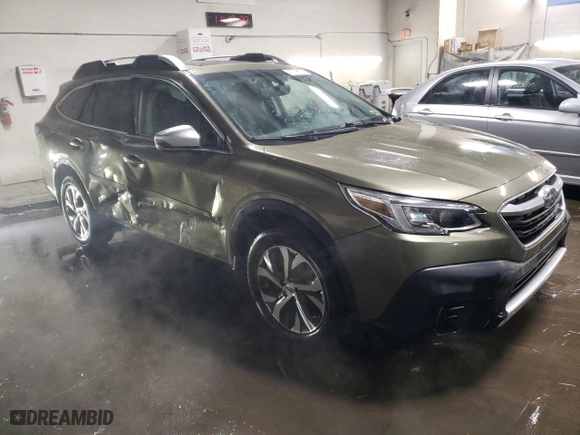 2021 Subaru Outback Touring with VIN 4S4BTAPC1M3175153, listed as a Copart auction lot 41708525 with 72,866 mi miles and Salvage Title. Bid and sale history available at carsss.com. Image 4.