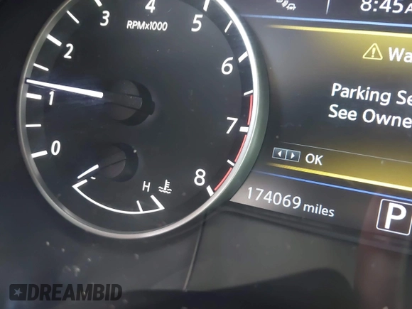 2017 Nissan Maxima Platinum with VIN 1N4AA6AP1HC403792, listed as a IAAI auction lot 42436500 with 174,069 mi miles and . Bid and sale history available at DreamBid. Image 16.