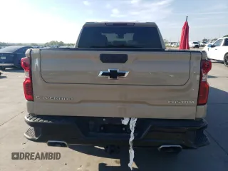 2022 Chevrolet Silverado 1500 Custom Trail Boss with VIN 3GCPDCED8NG613390, listed as a Copart auction lot 71494664 with 57,928 mi miles and Salvage Title. Bid and sale history available at DreamBid. Image 6.