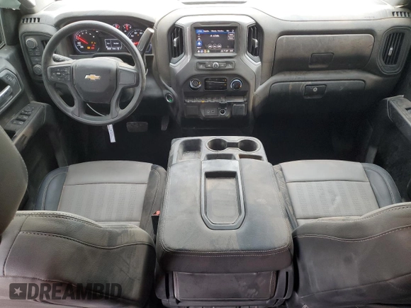 2024 Chevrolet Silverado 1500 Custom with VIN 1GCPDBEK5RZ285375, listed as a Copart auction lot 50422105 with 27,002 mi miles and Salvage Title. Bid and sale history available at DreamBid. Image 8.