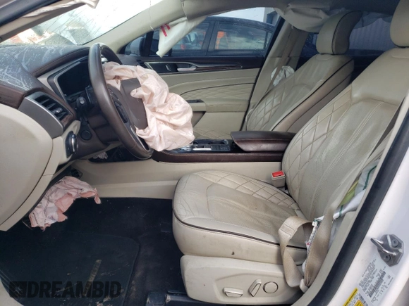 2017 Ford Fusion Titanium with VIN 3FA6P0K99HR393838, listed as a Copart auction lot 46489415 with 54,055 mi miles and Salvage Title. Bid and sale history available at carsss.com. Image 7.