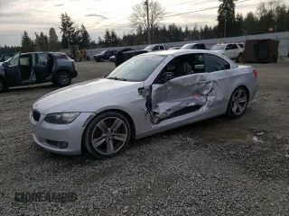 2007 BMW 3 Series 335i with VIN WBAWL73557PX46590, listed as a Copart auction lot 46944275 with 65,939 mi miles and Salvage Title. Bid and sale history available at carsss.com. Image 1.