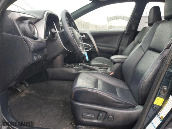 2017 Toyota RAV4 Hybrid SE with VIN JTMJJREVXHD095231, listed as a Copart auction lot 81166054 with 276,374 mi miles and Salvage Title. Bid and sale history available at carsss.com. Image 7.