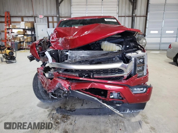 2023 Ford F-150 XL with VIN 1FTFW1E53PFA44651, listed as a Copart auction lot 45546615 with 32,182 mi miles and Salvage Title. Bid and sale history available at carsss.com. Image 5.