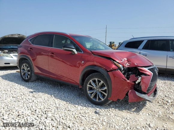 2017 Lexus NX with VIN JTJYARBZ8H2069015, listed as a Copart auction lot 51103195 with 136,127 mi miles and Salvage Title. Bid and sale history available at carsss.com. Image 4.