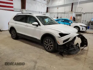 2019 Volkswagen Tiguan SE with VIN 3VV2B7AX0KM157357, listed as a Copart auction lot 55564975 with 57,421 mi miles and Salvage Title. Bid and sale history available at DreamBid. Image 4.