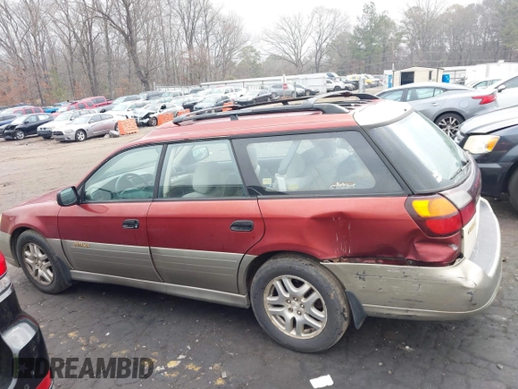 2002 Subaru Legacy Outback with VIN 4S3BH675527620746, listed as a IAAI auction lot 41523959 with 274,278 mi miles and . Bid and sale history available at DreamBid. Image 14.