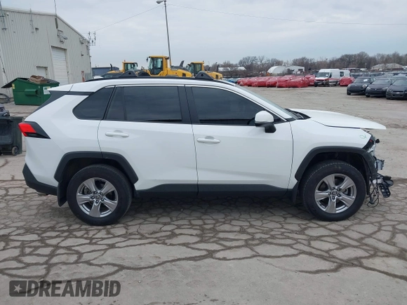 2023 Toyota RAV4 XLE with VIN 2T3P1RFV5PW350751, listed as a IAAI auction lot 41701062 with 32,607 mi miles. Bid and sale history available at carsss.com. Image 14.