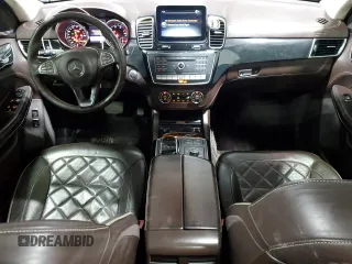 2017 Mercedes-Benz GLS 550 with VIN 4JGDF7DE1HA918632, listed as a Copart auction lot 49930205 with 122,610 mi miles and Salvage title. Bid and sale history available at DreamBid. Image 8.