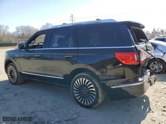 2021 Lincoln Navigator Black Label with VIN 5LMJJ2TT6MEL20329, listed as a Copart auction lot 49008805 with 51,152 mi miles and Salvage Title. Bid and sale history available at carsss.com. Image 2.