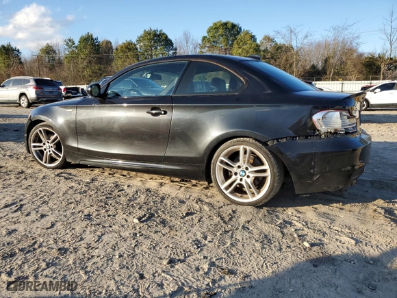 2011 BMW 1 Series 128i with VIN WBAUP9C5XBVF46514, listed as a Copart auction lot 85461494 with 155,919 mi miles and Clean Title. Bid and sale history available at carsss.com. Image 2.