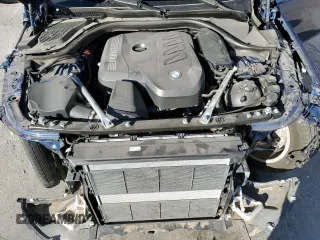 2024 BMW 5 Series 530i with VIN WBA43FJ01RCP88936, listed as a Copart auction lot 82317654 with 9,738 mi miles and Salvage Title. Bid and sale history available at carsss.com. Image 11.