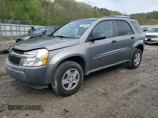 2005 Chevrolet Equinox LS z VIN 2CNDL13F256076490, wystawiony jako Copart lot #54439985 z przebiegiem 99 664 mil mil oraz Szkoda całkowita • Salvage title. Historia ofert i sprzedaży dostępna na DreamBid. Obrazek 1.
