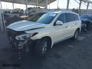 2015 Infiniti QX60 with VIN 5N1AL0MN5FC549388, listed as a IAAI auction lot 41425655 with 63,002 mi miles. Bid and sale history available at carsss.com. Image 17.