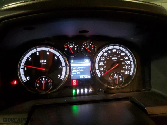 2010 Dodge Ram 1500 Sport with VIN 3D7JV1ET1AG181448, listed as a Copart auction lot 43451695 with 176,778 mi miles and Salvage Title. Bid and sale history available at carsss.com. Image 9.