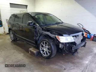 2012 Dodge Journey GT with VIN 3C4PDCEG1CT307081, listed as a Copart auction lot 84462604 with 212,265 mi miles and Salvage Title. Bid and sale history available at DreamBid. Image 4.