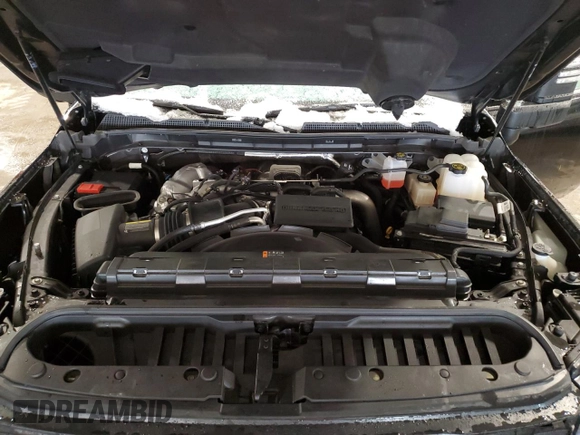2024 GMC Sierra 2500HD SLT with VIN 1GT49NEY3RF250443, listed as a Copart auction lot 46684495 with 27,992 mi miles and Salvage title. Bid and sale history available at DreamBid. Image 11.