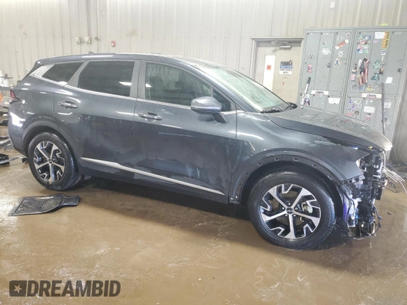 2023 Kia Sportage EX with VIN 5XYK33AF7PG124551, listed as a Copart auction lot 49976855 with 17,593 mi miles and Salvage Title. Bid and sale history available at carsss.com. Image 4.