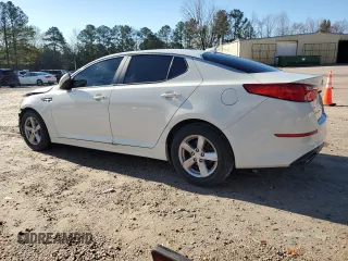 2015 Kia Optima LX with VIN 5XXGM4A7XFG347185, listed as a Copart auction lot 50216465 with 188,409 mi miles and Salvage Title. Bid and sale history available at carsss.com. Image 2.