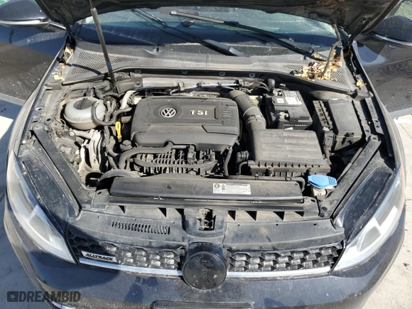 2017 Volkswagen Golf Alltrack S with VIN 3VWH17AU0HM537838, listed as a Copart auction lot 52188285 with 79,767 mi miles and Salvage Title. Bid and sale history available at carsss.com. Image 12.