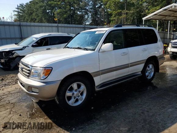 2004 Toyota Land Cruiser with VIN JTEHT05J542066724, listed as a Copart auction lot 74888234 with 244,845 mi miles and Salvage Title. Bid and sale history available at carsss.com. Image 1.