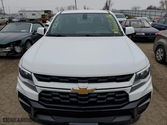 2021 Chevrolet Colorado 2WD LT with VIN 1GCGSCEN6M1132081, listed as a Copart auction lot 39605364 with 79,047 mi miles and Salvage Title. Bid and sale history available at carsss.com. Image 5.