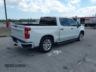 2022 Chevrolet Silverado 1500 Custom with VIN 3GCPABEK0NG596246, listed as a IAAI auction lot 41798415 with 47,421 mi miles and . Bid and sale history available at DreamBid. Image 4.