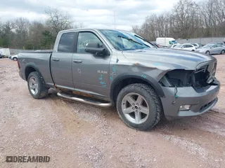 2010 Dodge Ram 1500 Laramie with VIN 1D7RV1GT8AS186672, listed as a IAAI auction lot 41456072 with 207,659 mi miles. Bid and sale history available at carsss.com. Image 1.
