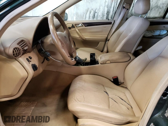 2004 Mercedes-Benz C 320 with VIN WDBRF64J04F547380, listed as a Copart auction lot 79865974 with Not Provided miles and Clean Title. Bid and sale history available at DreamBid. Image 7.