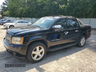 2007 Chevrolet Avalanche 3LT with VIN 3GNFK12377G311648, listed as a Copart auction lot 62851815 with 163,143 mi miles and Clean title. Bid and sale history available at DreamBid. Image 1.