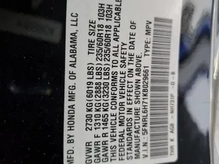 2019 Honda Odyssey EX-L z VIN 5FNRL6H71KB029661, wystawiony jako Copart lot #53437175 z przebiegiem 116 176 mil mil oraz Szkoda całkowita • Salvage title. Historia ofert i sprzedaży dostępna na DreamBid. Obrazek 13.