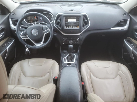 2017 Jeep Cherokee Limited with VIN 1C4PJMDS3HW594350, listed as a Copart auction lot 55573085 with 115,796 mi miles and Salvage title. Bid and sale history available at DreamBid. Image 8.