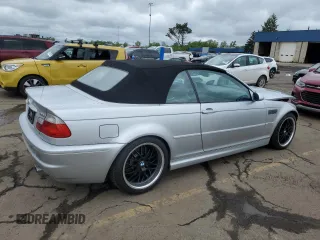 2003 BMW 3 Series M3 z VIN WBSBR93493PK02213, wystawiony jako Copart lot #58081525 z przebiegiem 149 941 mil mil oraz Czysty tytuł • Clean title. Historia ofert i sprzedaży dostępna na DreamBid. Obrazek 3.