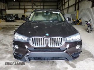 2015 BMW X3 xDrive28i with VIN 5UXWX9C5XF0D59643, listed as a Copart auction lot 54553515 with 76,729 mi miles and Salvage Title. Bid and sale history available at DreamBid. Image 5.
