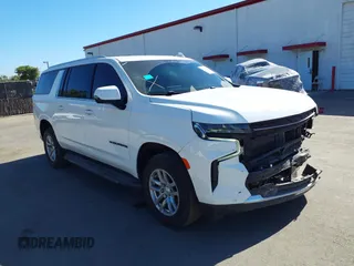 2023 Chevrolet Suburban LT with VIN 1GNSKCKD9PR339180, listed as a IAAI auction lot 41816541 with 60,537 mi miles and . Bid and sale history available at DreamBid. Image 1.