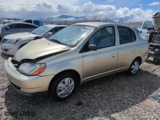 2000 Toyota ECHO with VIN JTDBT123XY0031281, listed as a Copart auction lot 51850585 with 160,831 mi miles and Salvage Title. Bid and sale history available at carsss.com. Image 1.