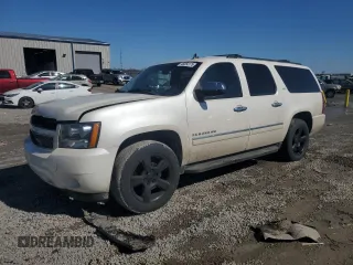 2012 Chevrolet Suburban LTZ with VIN 1GNSKKE78CR267432, listed as a Copart auction lot 46354175 with 228,321 mi miles and Salvage Title. Bid and sale history available at carsss.com. Image 1.