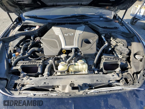 2017 Infiniti Q60 Red Sport 400 with VIN JN1FV7EL3HM700805, listed as a Copart auction lot 80134924 with 66,578 mi miles and Salvage title. Bid and sale history available at DreamBid. Image 11.