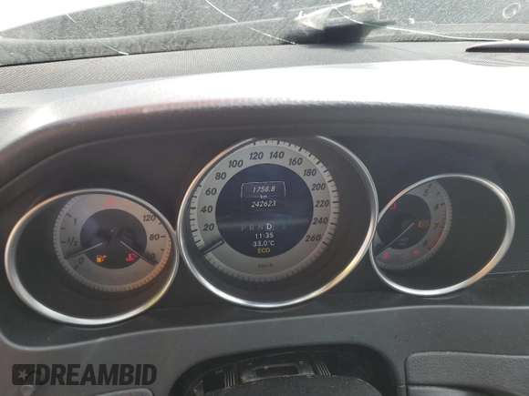 2013 Mercedes-Benz C 350 with VIN WDDGF8JB6DA765456, listed as a Copart auction lot 64912954 with 242,623 mi miles and Salvage title. Bid and sale history available at DreamBid. Image 9.