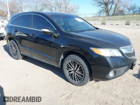 2015 Acura RDX Tech Pkg with VIN 5J8TB4H53FL010240, listed as a IAAI auction lot 42011132 with 267,712 mi miles. Bid and sale history available at carsss.com. Image 1.