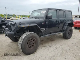 2015 Jeep Wrangler Unlimited Sport z VIN 1C4BJWDG9FL570750, wystawiony jako Copart lot #61128145 z przebiegiem 122 861 mil mil oraz Szkoda całkowita • Salvage title. Historia ofert i sprzedaży dostępna na DreamBid. Obrazek 1.