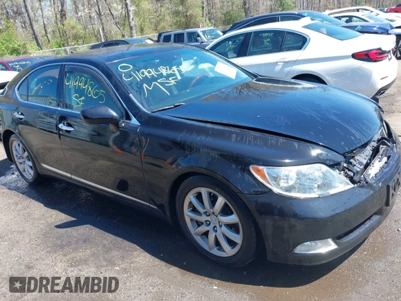 2009 Lexus LS 460 with VIN JTHCL46FX95004000, listed as a IAAI auction lot 41994865 with 178,807 mi miles and . Bid and sale history available at DreamBid. Image 1.