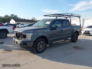 2018 Ford F-150 XL with VIN 1FTEW1EP1JFB78918, listed as a IAAI auction lot 41497670 with 160,104 mi miles. Bid and sale history available at carsss.com. Image 17.