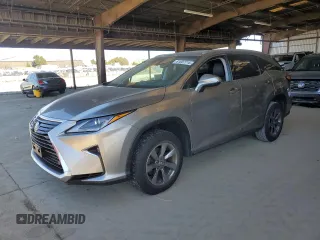 2018 Lexus RX 350L Premium with VIN JTJDZKCA6J2006718, listed as a Copart auction lot 61607715 with 29,261 mi miles and Salvage title. Bid and sale history available at DreamBid. Image 1.