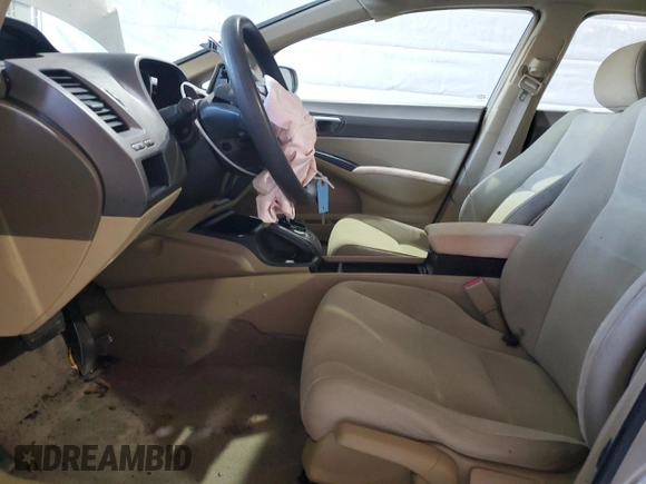 2006 Honda Civic LX with VIN 2HGFA16596H517075, listed as a Copart auction lot 48739855 with 81,174 mi miles and Salvage Title. Bid and sale history available at DreamBid. Image 7.