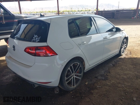 2017 Volkswagen GTI S z VIN 3VW447AU4HM038577, wystawiony jako IAAI lot #41990490 z przebiegiem 100 792 mil mil oraz . Historia ofert i sprzedaży dostępna na DreamBid. Obrazek 4.