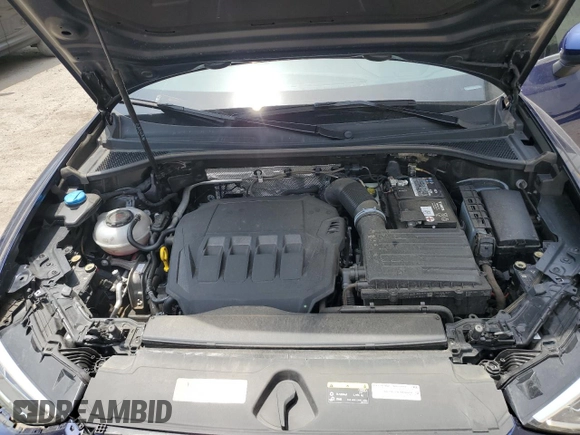 2022 Audi Q3 S line Premium Plus with VIN WA1EECF31N1080897, listed as a Copart auction lot 57252625 with 24,338 mi miles and Salvage title. Bid and sale history available at DreamBid. Image 12.