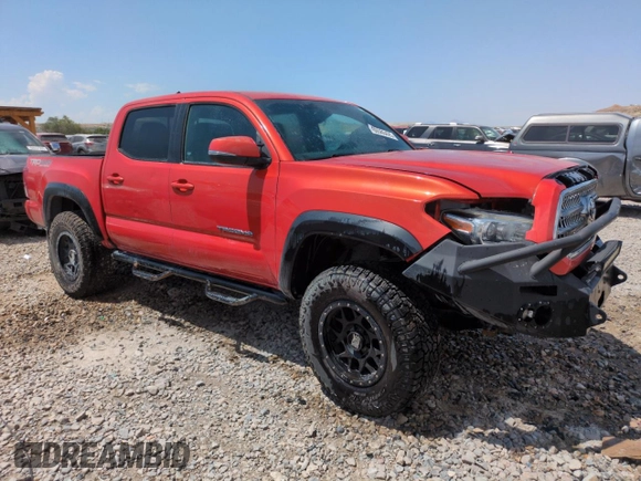2017 Toyota Tacoma SR5 with VIN 3TMCZ5ANXHM066705, listed as a Copart auction lot 60560425 with 155,703 mi miles and Salvage title. Bid and sale history available at DreamBid. Image 4.