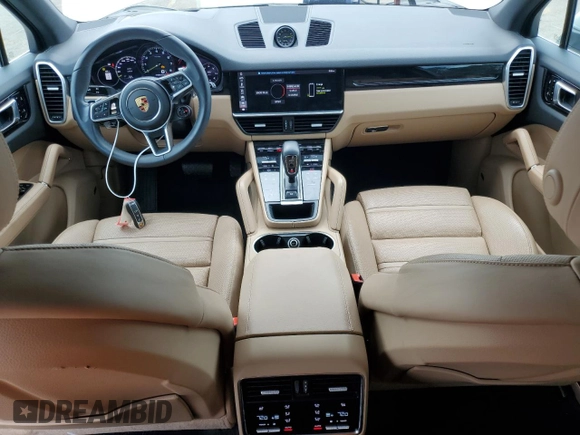 2021 Porsche Cayenne E-Hybrid Hybrid z VIN WP1AE2AY1MDA24696, wystawiony jako Copart lot #54376945 z przebiegiem 36 303 mil mil oraz Szkoda całkowita • Salvage title. Historia ofert i sprzedaży dostępna na DreamBid. Obrazek 8.